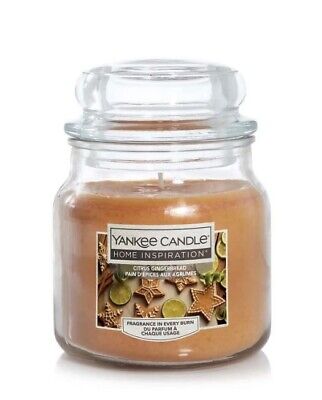 Yankee Candle Home Inspiration Medium Jar Citrus Gingerbread 340g Yankee Candle Home Inspiration Medium Jar Citrus Gingerbread 340g